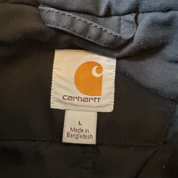 Carhartt Black Canvas Vest - Picture 3 of 3